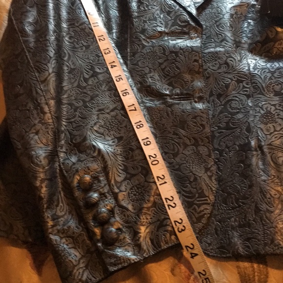 Pamela McCoy M leather blazer - Picture 7 of 8